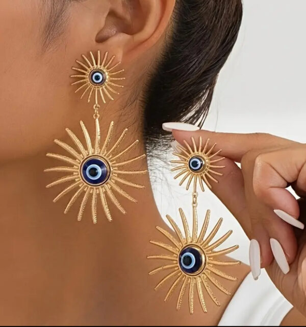 TammyZ Statement Eye Earrings