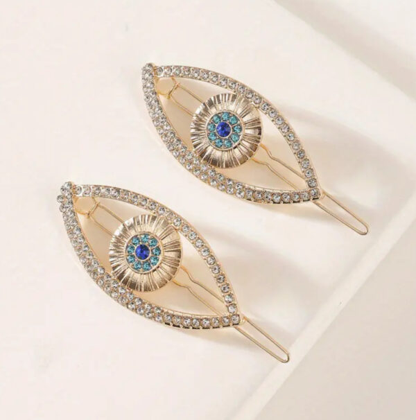 TammyZ Sparkly Eye Hair Clips