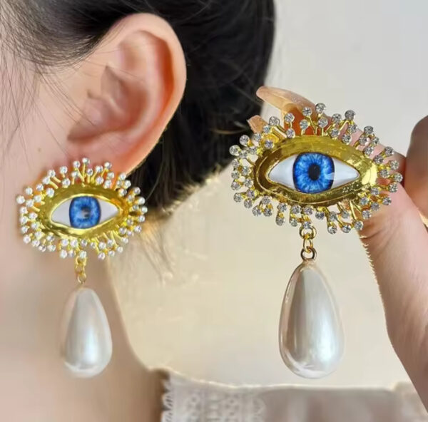 TammyZ Luxe Evil Eye Earrings