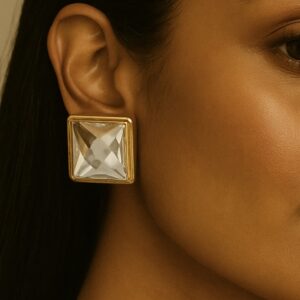 TammyZ Oversized Crystal Studs