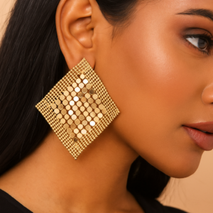 TammyZ Golden Chain link Earrings