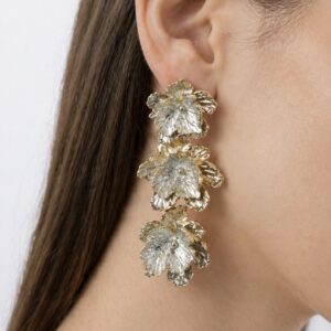 Ashen Garden Drop Earrings