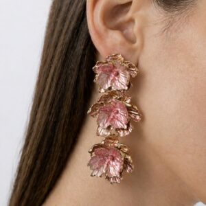 Rosé Garden Drop Earrings