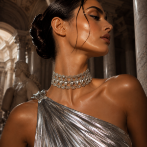 Diamond Train Choker