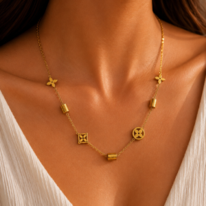 Monarch Charm Neckace (Stainless Steel)