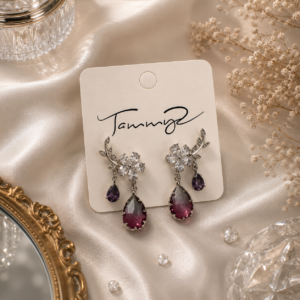 Amethyst Bloom Earrings
