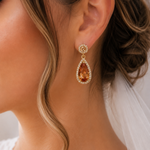 CRYSTAL BRIDAL EARRINGS