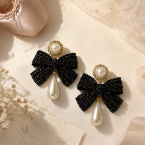 Vintage Bow Earrings