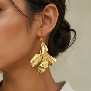 Golden Whisper Earrings