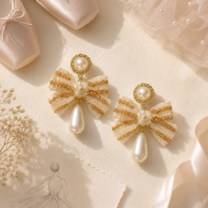 Vintage Bow Earrings
