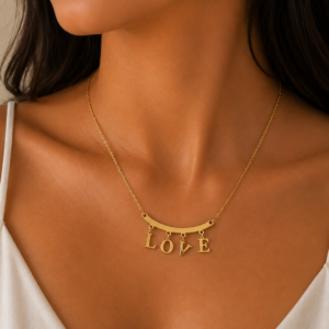 Love Letters Necklace - stainless steel