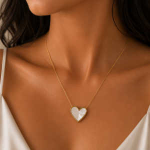 Love Whisper Necklace - stainless steel
