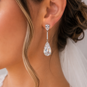 CRYSTAL BRIDAL EARRINGS