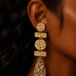 Molten Gold Earrings