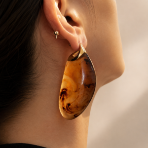 Molten Amber Earrings