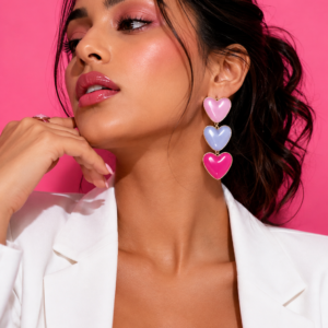 Candy Heart Earrings