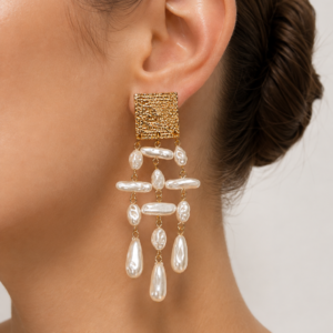 Pearlfall Earrings