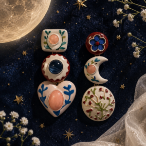 Moon Garden Earrings