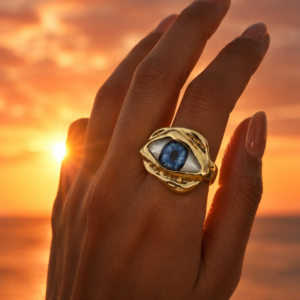 Golden Eye Ring
