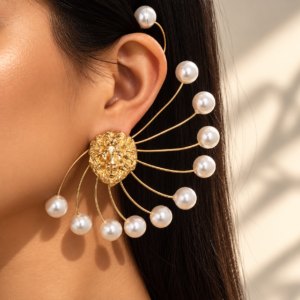 Lioness Halo Earrings
