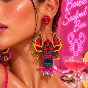 Disco Lobster Earrings