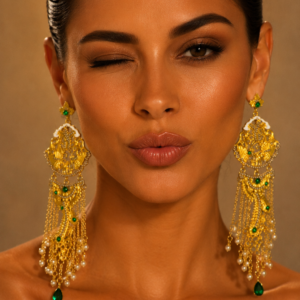Emerald Dynasty Earrings