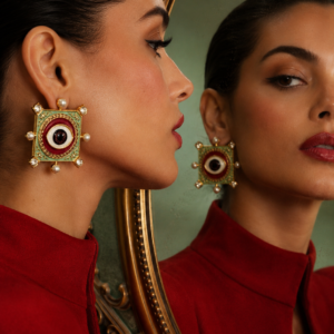 Eye See You Earrings - Red 👁️