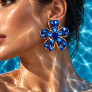 Blue Dynasty Earring