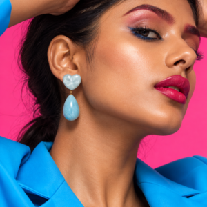 JELLY HEART EARRINGS