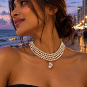MOONLIGHT PEARL NECKLACE