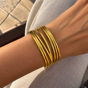 TammyZ Cuff Bracelet (Stainless Steel)
