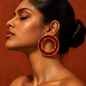 ROUGE ORBIT OBSESSION EARRINGS
