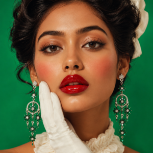Midnight Jasmine earrings