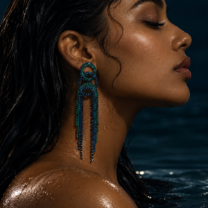 MIDNIGHT LAGOON EARRINGS